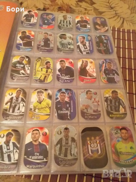 Метални картички на футболисти и отбори, снимка 1