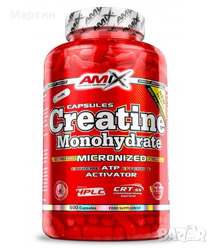 AMIX Creatine Monohydrate 800mg. / 500 Caps., снимка 1