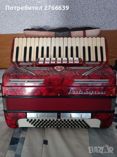 Акордеон Paolo Soprani, снимка 1