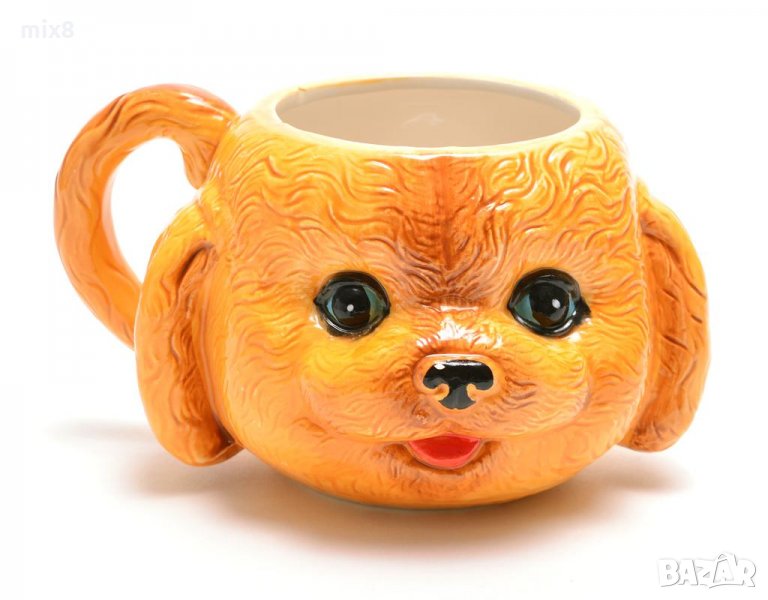 Керамична чаша куче, снимка 1