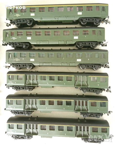 Пътнически вагони мащаб H0, снимка 1