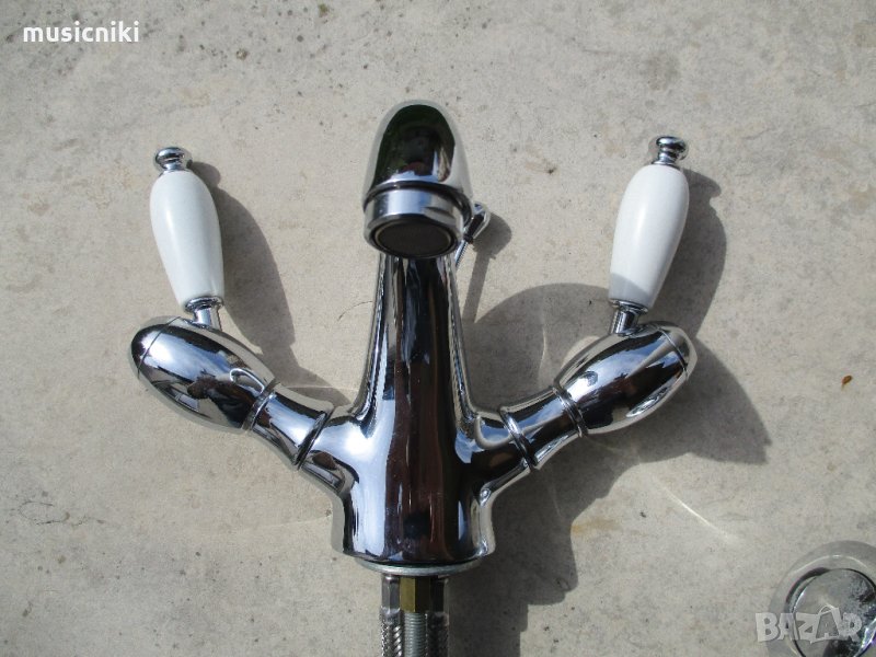 бутиков италиански смесител за баня, снимка 1