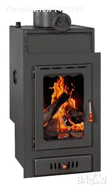 Камина за вграждане с водна риза, снимка 1