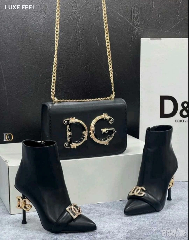 Дамски Боти 36,37⚜️ Dolce Gabanna , снимка 1