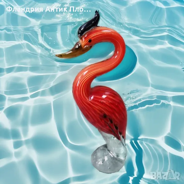 Стъклопластика - Фламинго, снимка 1