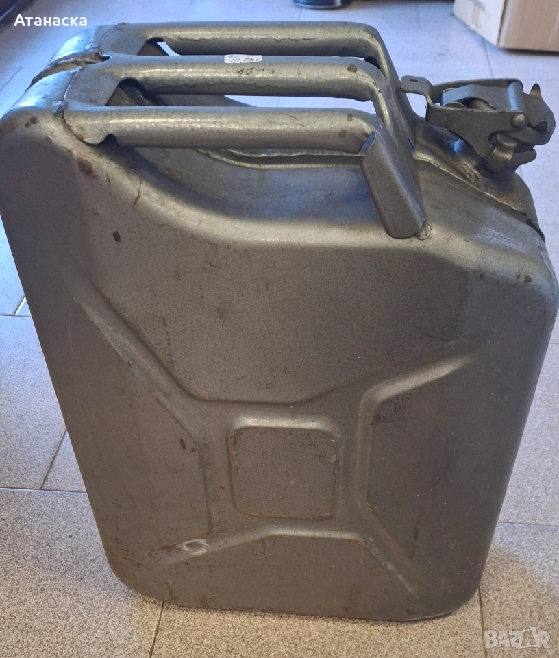 Туба за гориво метална 20л., снимка 1