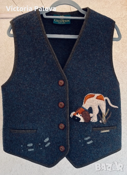 Елегантен vintage елек GIESSWEIN - австрийски лукс, снимка 1