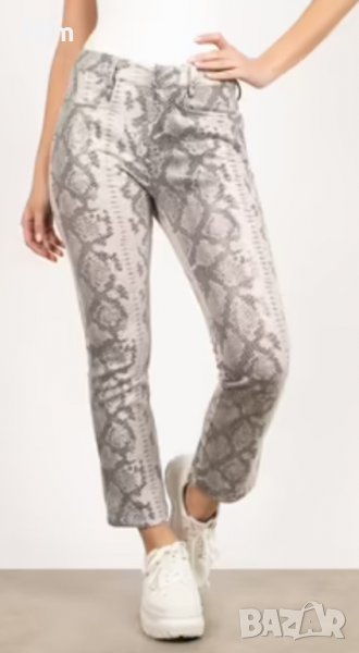 М/L Кожен клин змийски принт , снимка 1