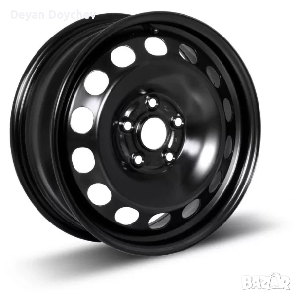 Желязна джанта VW R16 5x112, снимка 1