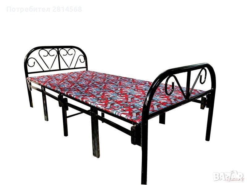 Сгъваемо метално легло Верона 38, снимка 1