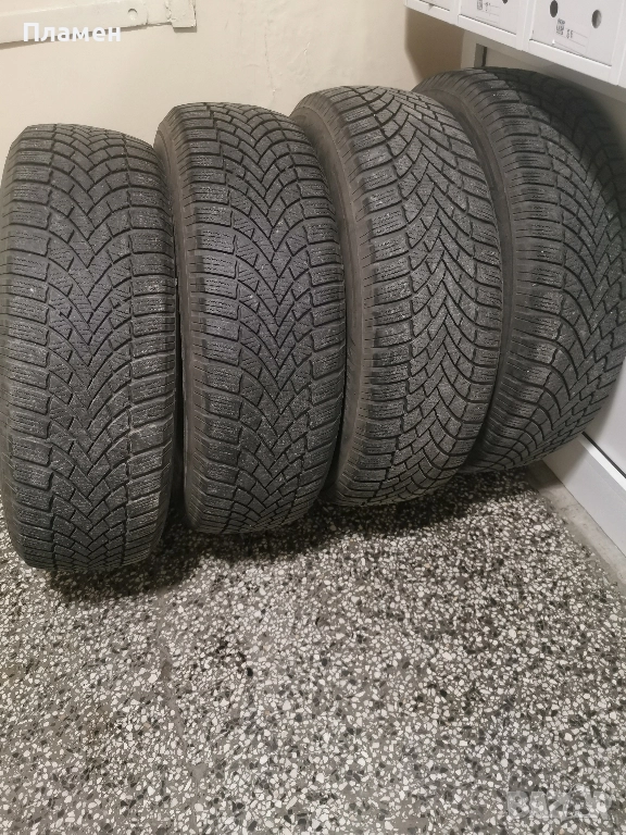 4 бр. зимни Bridgestone 225 65 17 дот 21, снимка 1