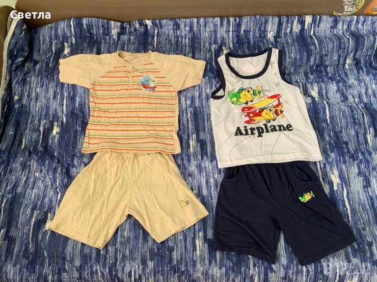 Летни комплекти за ръст 92-98 см., снимка 1