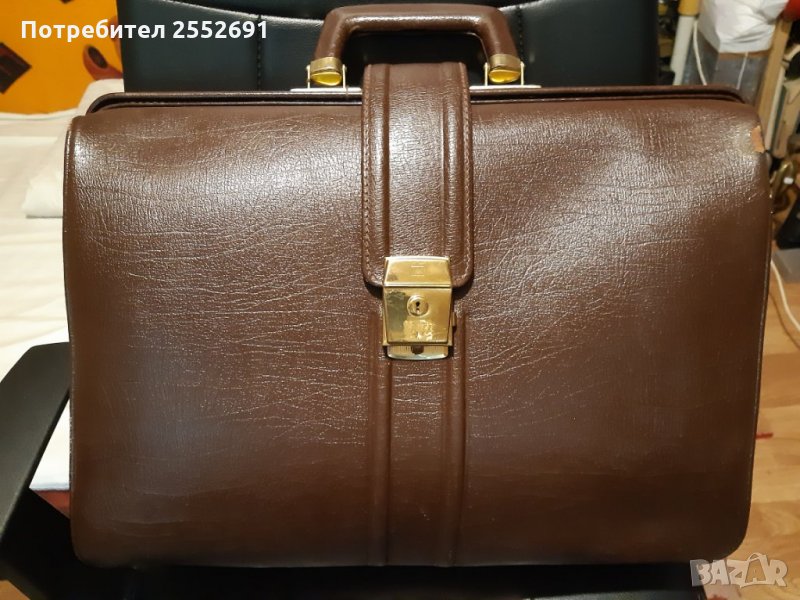 Кожена чанта, снимка 1