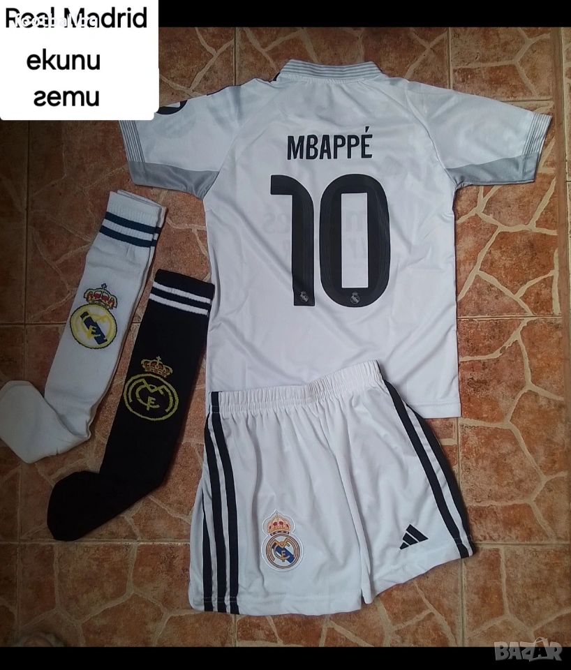 MBAPPE 10 🖤⚽️ детско юношески футболни екипи НОВО сезон 2025-26 година , снимка 1
