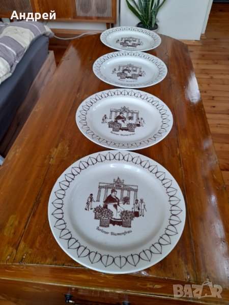 Стара порцеланова чиния,чинии, снимка 1