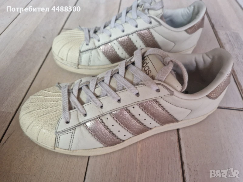 Маратонки ADIDAS SUPERSTAR естествена кожа, снимка 1