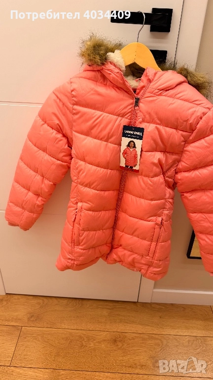 Детско зимно яке Lands’ End – ново с етикети (M 10/12), снимка 1