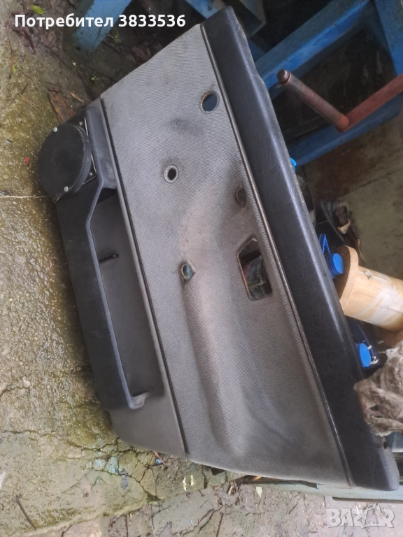 Кори зс врати сив плюш от Италиански VW Golf & Jetta Mk2, снимка 1