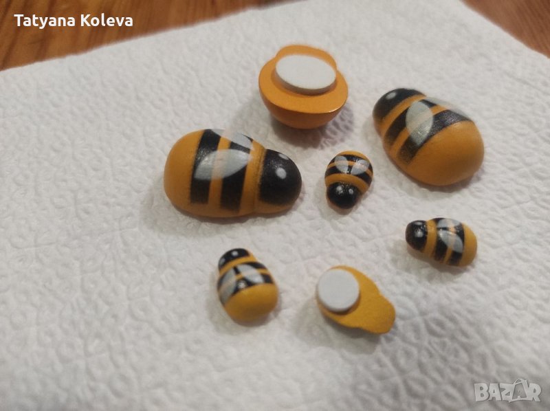 пчелички, калинки, зайчета за декорация, снимка 1