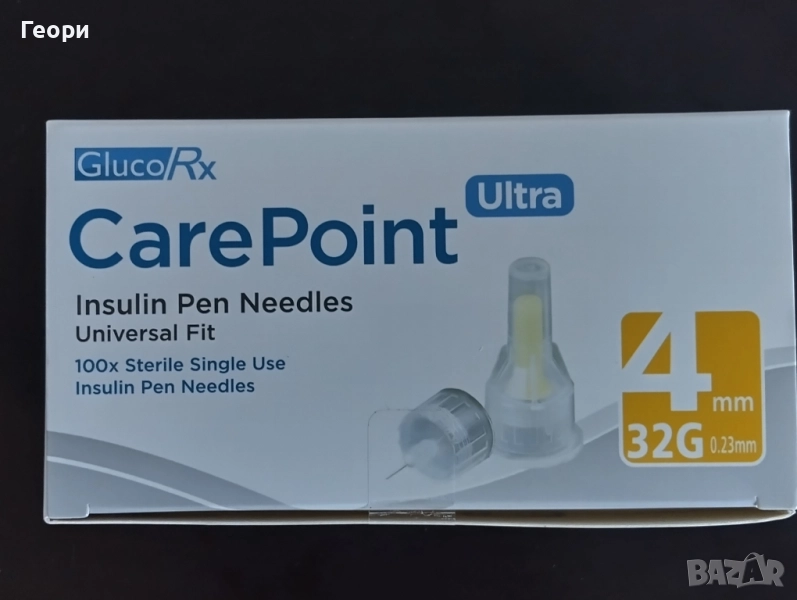 Игли за инсулинови писалки - 4 мм, снимка 1