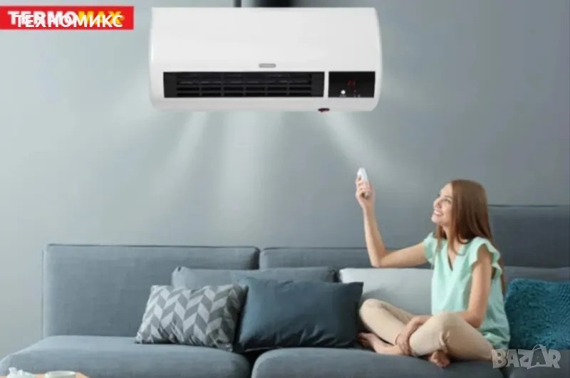 Печка керамична Termomax TR-2025W, 2000W, стенна, снимка 1