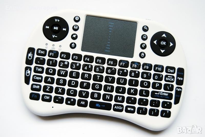 ПРОМО Мини безжична клавиатура с тъчпад и подсветка mini keyboard, снимка 1