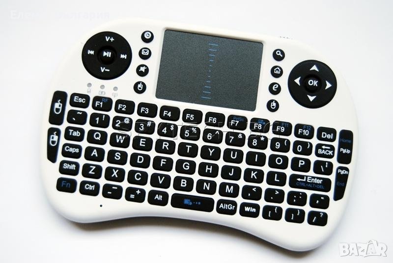 ПРОМО Мини безжична клавиатура с тъчпад и подсветка mini keyboard, снимка 1