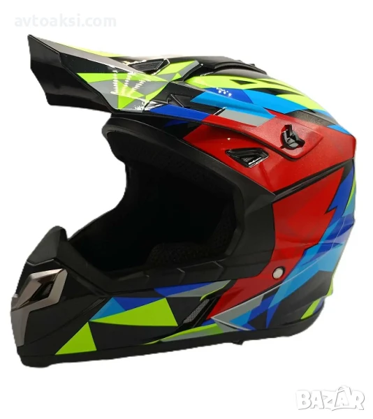 Каска Крос Мотор/Скутер/Бъги/Вело/АТВ -YF04, снимка 1