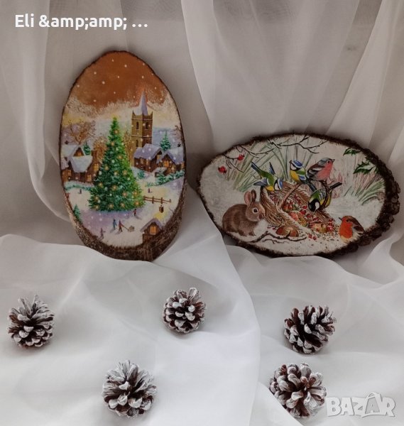 Коледна декорация за стена, снимка 1