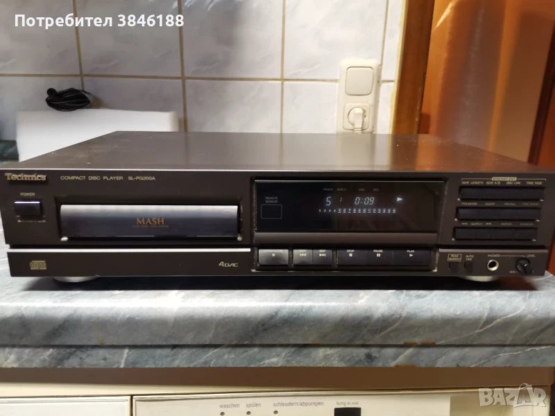 Technics SL-PG200A CD Player, снимка 1