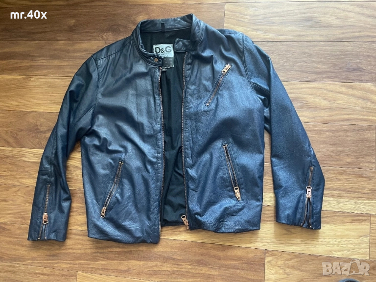 Кожено яке Dolce & Gabbana, снимка 1