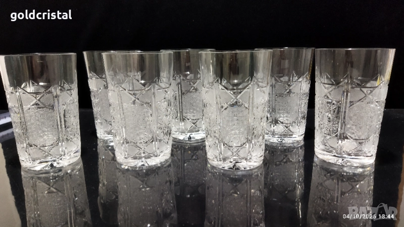 кристални чаши за вода , снимка 1