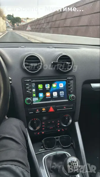 Audi A3 8P - 7" Android 14 Мултимедия Ауди А3 8П Навигация Андроид , снимка 1