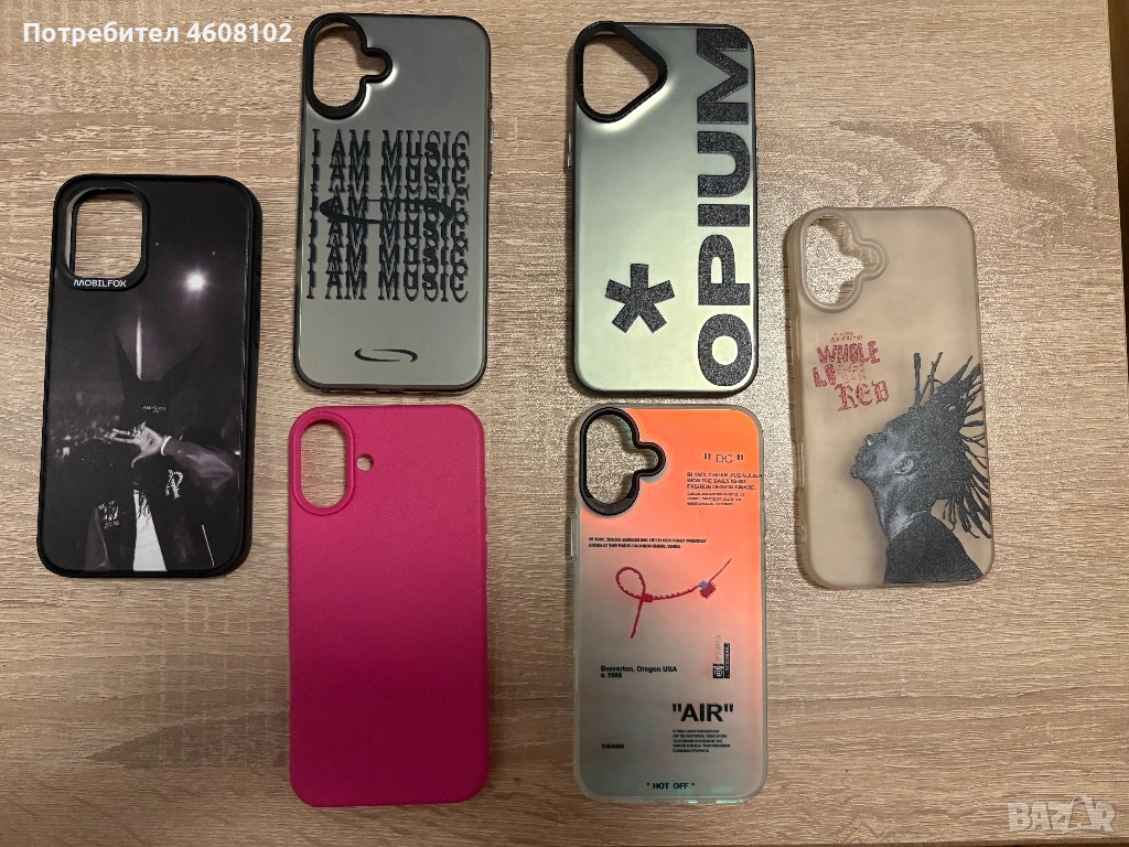 Кейсове/калъфи за iPhone 16 Plus - Mobilfox, Opium, Carti (Различни модели), снимка 1