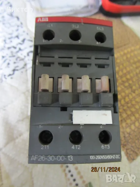 Контактор ABB - AF26-30-00-13 - и за части, снимка 1