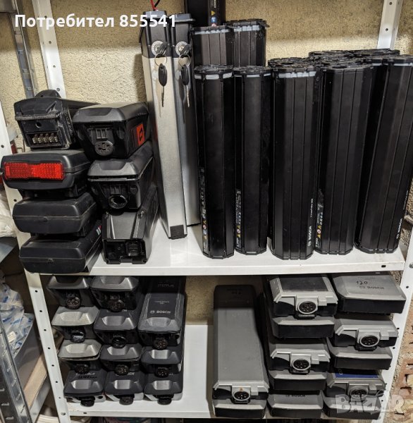 Кутии за батерия за велосипед с държачи за 18650 клетки, снимка 1