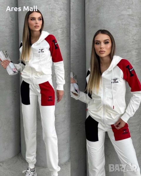 Дамски екип TH Бял, снимка 1