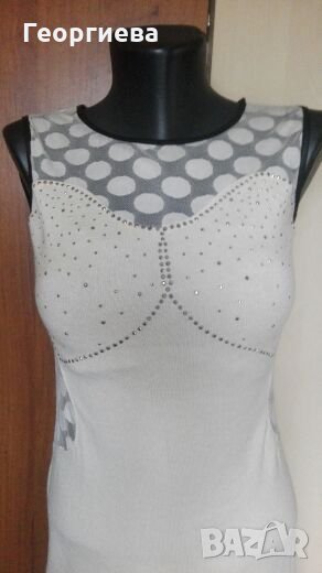 Страхотна НОВА рокля в цвят екрю ПРОМОЦИЯ🍀👗 S,M,L🍀👗 арт.878, снимка 1