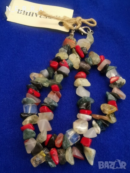 Гердан от естествени камъни, снимка 1
