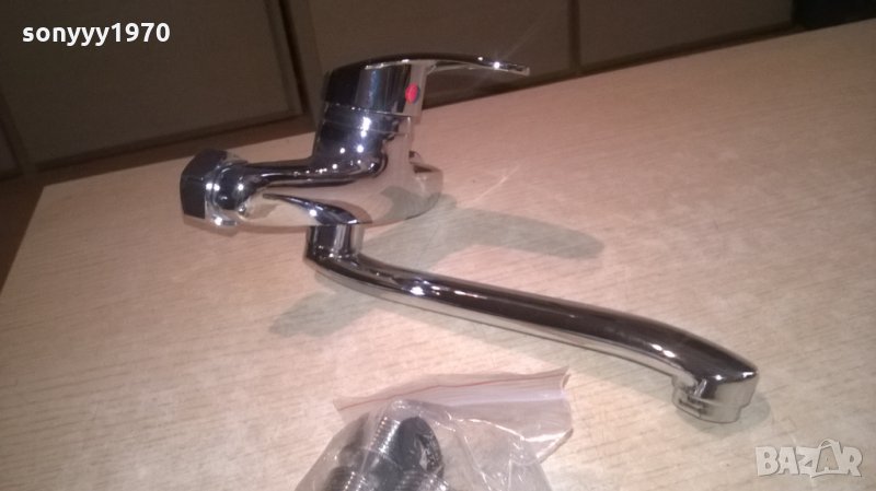 смесител за мивка с 22см чучур, снимка 1