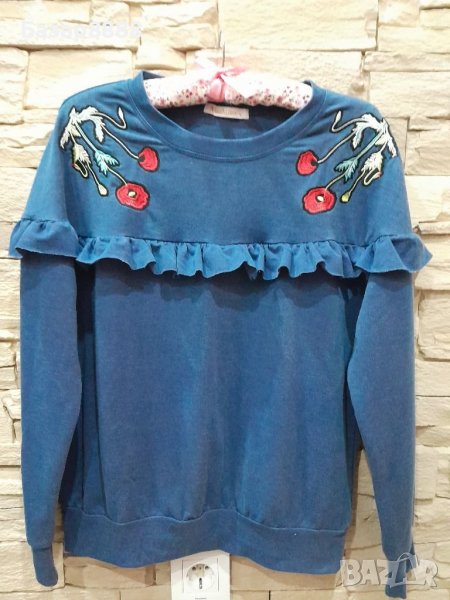 Ежедневна свободна блуза,размер S, снимка 1