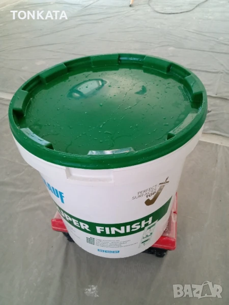 кофи с капаци от шпакловка knauf finish, снимка 1