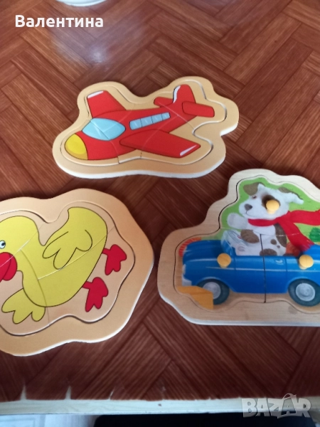 Детски дървени пъзели , снимка 1