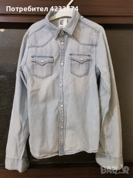 Детска дънкена риза, снимка 1