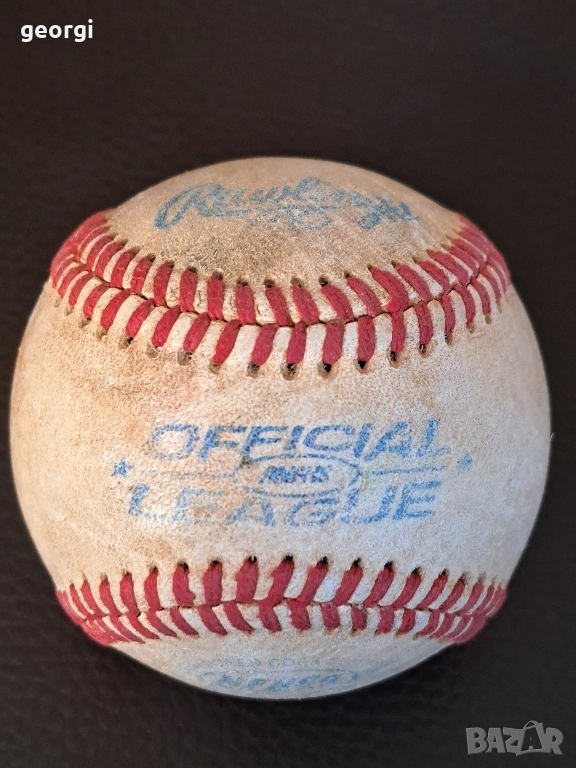 ретро бейзболна топка , снимка 1