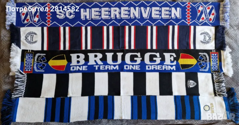 Футболни шалове 8 броя, снимка 1