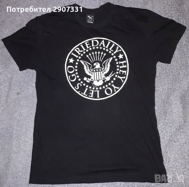 Тениска Iriedaily, вдъхновена от групи Ramones, снимка 1