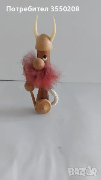 Дървена фигурка, снимка 1