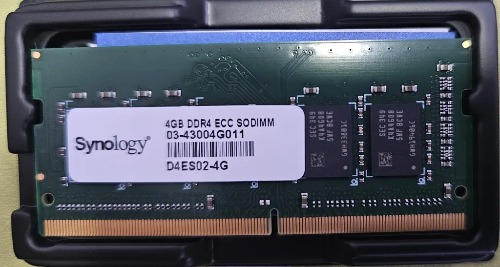 Synology 4GB DDR4 ECC SODIMM D4ES02-4G в RAM памет в гр Synology 4GB DDR4 ECC SODIMM D4ES02-4G в RAM памет в гр