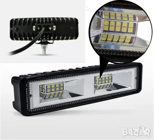 18W Халоген Диоден 16 LED - 12/24V, снимка 2 - Аксесоари и консумативи - 48746020